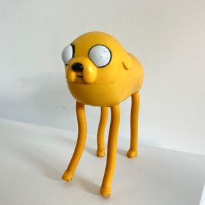 Jake The Dog from Adventure Time cartoon show toy flexible bendy legs figure